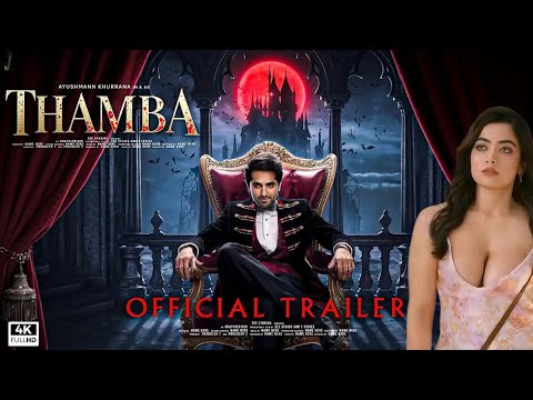 Thama | Official Trailer | Ayushmann Khurrana | Rashmika | Nawazuddin | Maddock Films | Concept