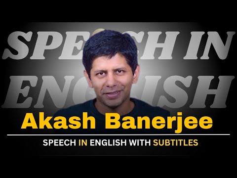 Akash Banerjee:Modi’s India is on the Right Path ?(English Subtitles) | English Speech