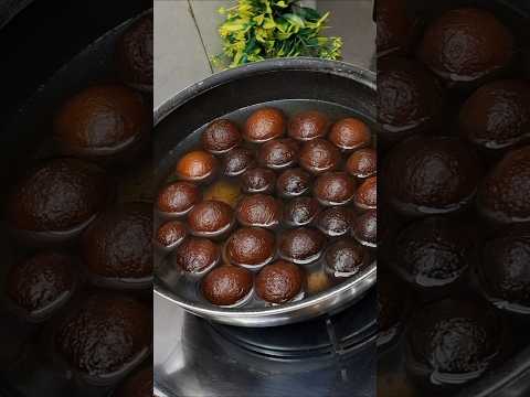 Instant Gulab Jamun at Home - त्योहारों की शान मिठाई! #gulabjamun #instantmithai #shorts