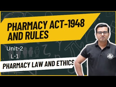 Pharmacy act 1948 and Rule (2025)