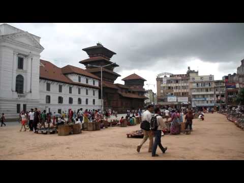 Kathmandu, Nepal - Durbar square before the earthquake / Nepal  Kathmandu / Durbar