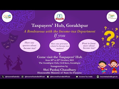 Inauguration of Taxpayers' Hub at Gorakhpur