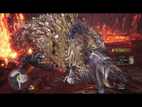 【MHW】狂乱のエルドラド 追跡レベル2 ソロ(ライト→チャアク) 13'39"75 歴戦王マム・タロト