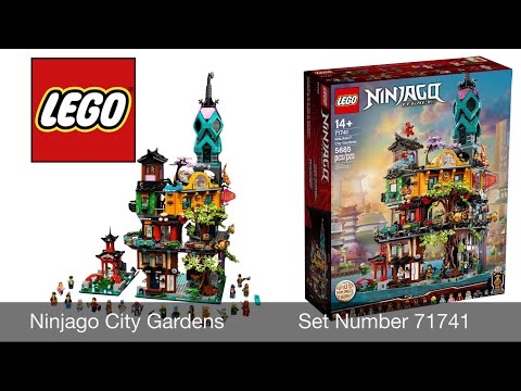 LEGO Ninjago City Gardens (71741) Stop Motion Speed Build