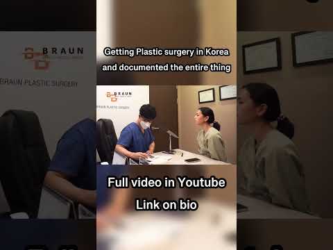 Got plastic surgery in Korea and documented the entire thing