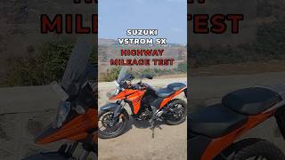 Suzuki V Strom 250 Mileage Test | BikeWale #shorts