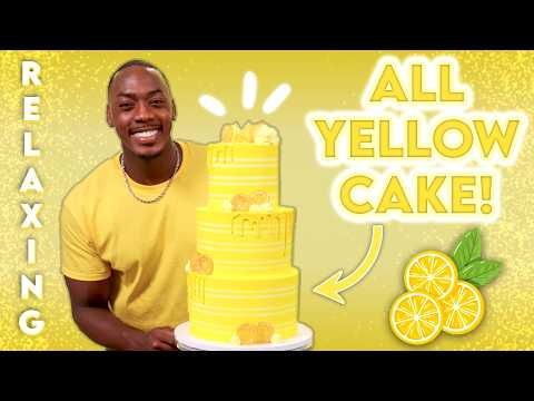 Creating An All Yellow Lemon Cake!