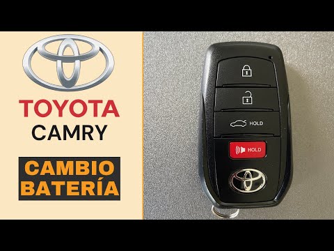 2025 Toyota Camry: Cómo cambiar la batería del llavero