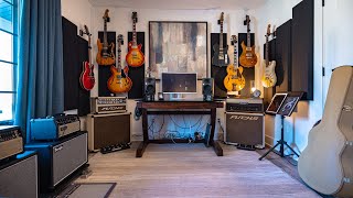 MINIMALIST HOME STUDIO Setup 2022 | Mitch Gallagher (studio tour)