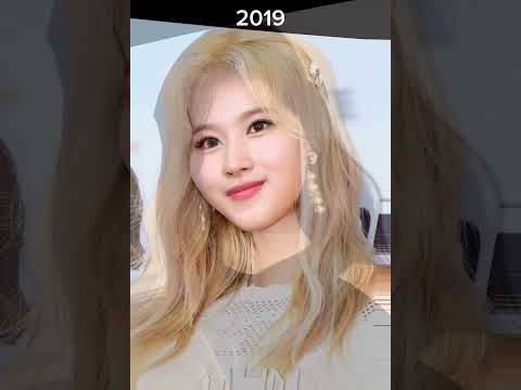 Sana (Twice) Visual Transformation (2014-2024)