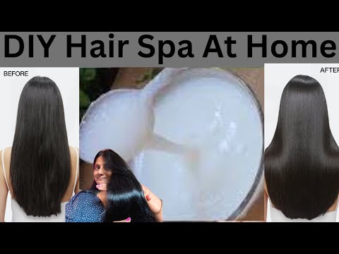 DIY At-Home Hair Spa for Ultimate Relaxation & Shine!||how to do hair spa naturally at home