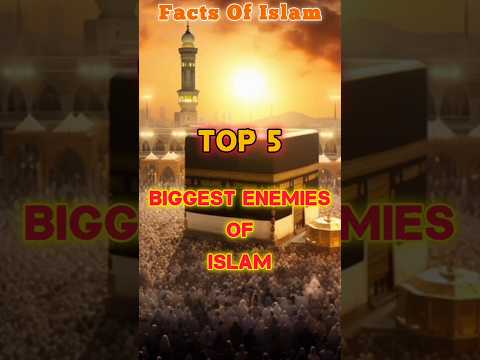 Top 5 Biggest Enemies of Islam🔥✅ #history #enemy #warriors #islam #facts #short #factsinhindi #viral