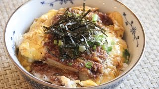 Katsudon Recipe - Japanese Cooking 101