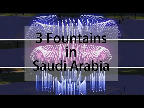 3 Floor Dry Fountains in Saudi Arabia