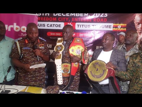 TITUS TUGUME Vs America's LOUIS CATOU, MMA Intercontinental Title Fight, Dec 15, Freedom City