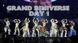 Grand Biniverse Day 1 Opening FANCAM in ARANETA #bini #biniph #fyp #grandbiniverse