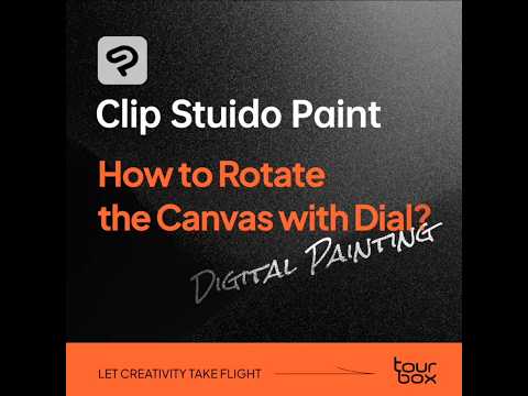 💡How to Rotate the Canvas with Dial in #CSP?