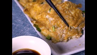 【家常菜食譜】料理新手一次學會！金針菇煎餅 FLAMMULINA PANCAKES