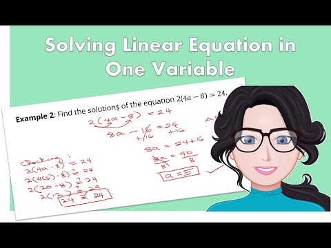 Solving Linear Equation in One Variable | Grade 7 Math