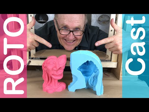 DIY Rotational Molding - How to hollow cast a sculpture