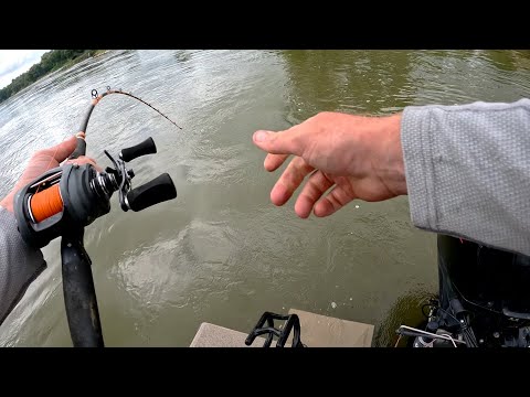 One of my FAVORITE WAYS To Catch BIG RIVER CATFISH!! (Tent Camping and Cooking)