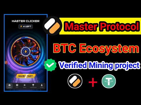 Master Protocol || BTC Ecosystem Project || Master Bot New Telegram Mining.