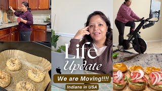 Big Life Update & 4 Ingredient Bagels | My New Yesoul G1 Screen Bike Review Best Peloton Alternative