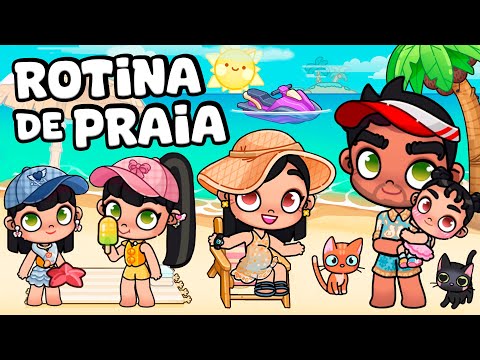 ROTINA DE PRAIA | AVATAR WORLD ROTINAS E HISTÓRIAS