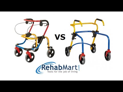 What's the difference between an anterior & posterior walker?