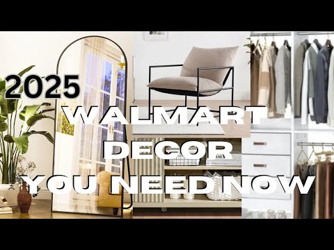 NEW WALMART HOME DECOR TRENDS YOU NEED FOR 2025 ! Get Organized & Upgraded