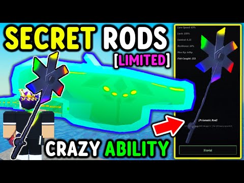 TESTING CRAZY SECRET RODS in Roblox Fisch..