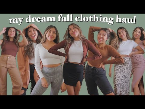 huge fall try-on clothing haul 2021!! *pinterest inspired, trendy, brown essentials*