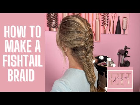 How To Make A Fishtail Braid (QUICK & EASY)