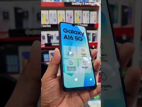 New Samsung Galaxy A16 5G, Super Amoled Display, IP54 Water resistant, 50MP Camera #shorts #Galaxy