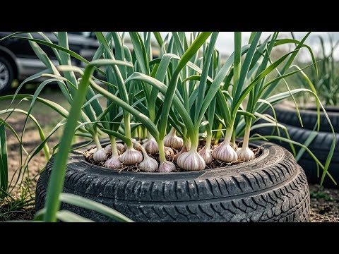 TIMELAPSE: Useful Tips & Tricks Propagating Growing Garlic on Balconies for Beginners