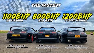 THE FASTEST TOYOTA SUPRA.. ALL OUT 2JZ INSANITY