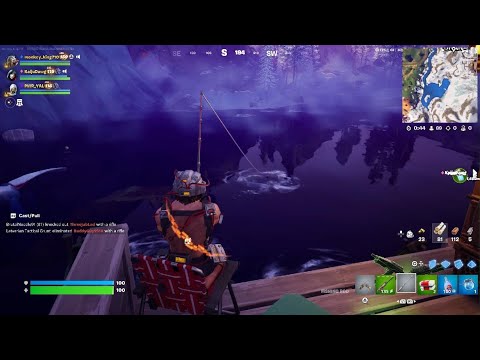 Fishing in Fortnite