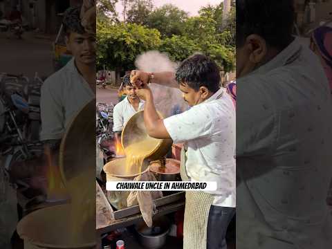 Ahmedabad Most Famous Chaiwala  #trending #chai #tealover #shorts #viralvideo #chailover #chaiwala