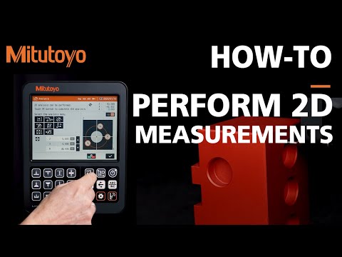 How to Perform 2D Measurements With a Height Gauge | Mitutoyo LH-600 F-Series