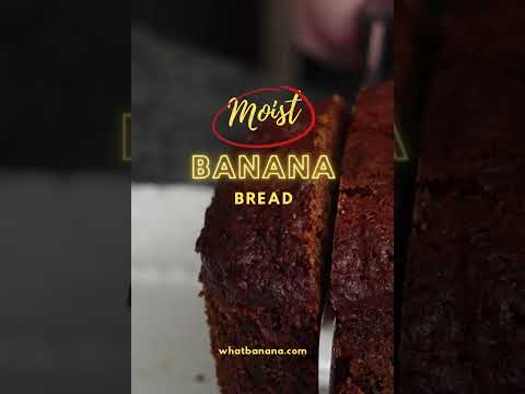 Moist Banana Bread! #bananabread #bestbananabread