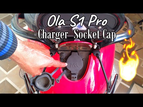 Ola S1 pro Charging Socket Cap Unboxing | Favourite Auto Accessories  Ola S1/Air Charger Socket Cap