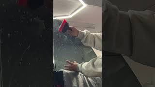 Installing 20% nano ceramic tint to a model Y Tesla! How to tint a framless window