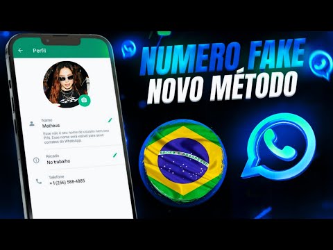 📬NÚMERO FAKE PARA WHATSAPP SEM CHIP FÍSICO - COMO CRIAR NÚMERO VIRTUAL E RECEBER SMS 2024📲📩