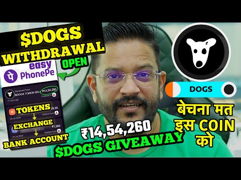 IMPORTANT - $DOGS AIRDROP TOKEN CLAIM STARTED + 200,000 $DOGS TOKEN GIVEAWAY. DON'T SELL DOGS NOW