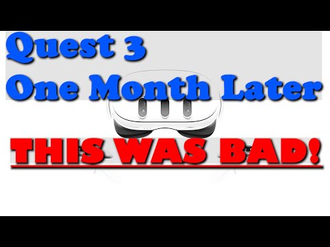 I Bought The Quest 3 A Month Ago | Here Is What I Found Out!