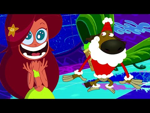 ZIG e SHARKO 🌴 SANTA ZIG 🌟 Zig e Sharko Brasil | Desenho Animado em português