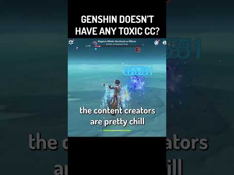 Genshin doesn't have any toxic content creators?