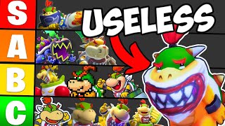 Ranking How USELESS Bowser Jr. is in Every Mario Game