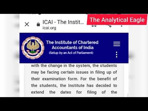 Correction Window Nov22  Exams| CA important Update | CA Exams| ICAI