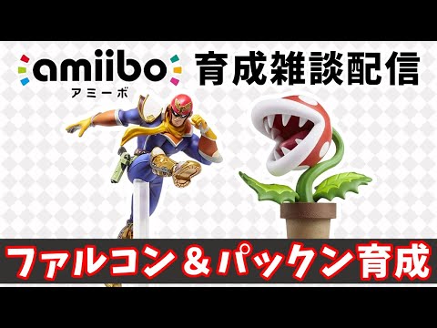 【スマブラSP】ランチのおっさん＆パックンフラワーのamiibo育成する作業配信